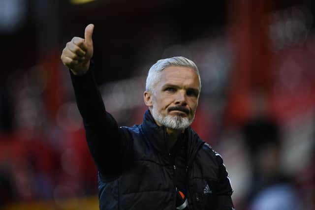 Aberdeen manager Jim Goodwin is pleased to have landed Luis Lopes from Benfica.