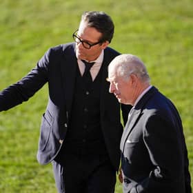 Ryan Reynolds and Rob McElhenney welcoming King Charles III to Wrexham AFC in December 09, 2022, is likely to be featured in Season Two of Welcome to Wrexham.