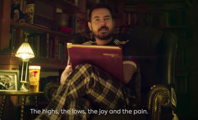 'This is the story about the journey of a nation': Watch as Martin Compston eases Scotland's Euro 2020 nerves with a story