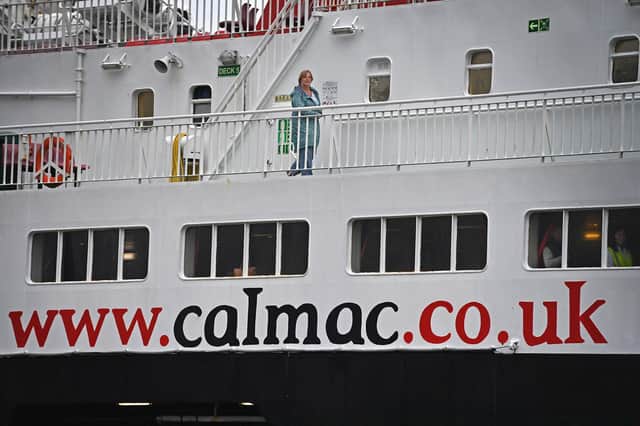 Another CalMac ferry has been taken into repair due to a gas leak