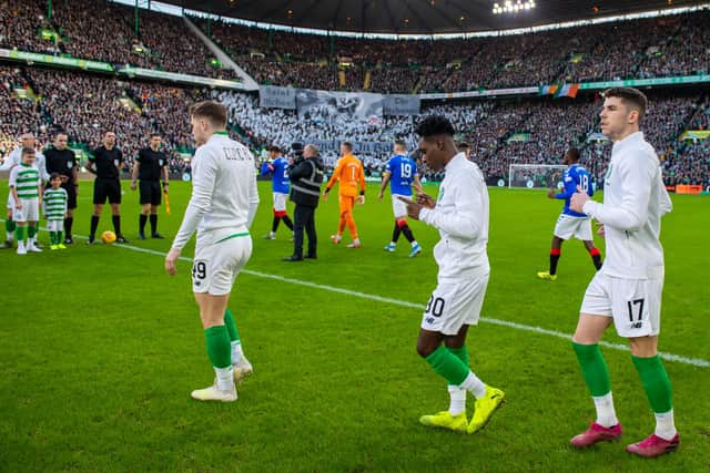 The full houses at Celtic and Rangers would be welcomed by the Premier League. Picture: SNS