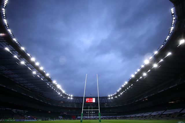 The group of players could seek damages from the Rugby Football Union and other governing bodies. Picture: Warren Little/Getty Images