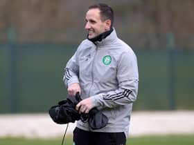 Celtic assistant manager John Kennedy welcomes the "clarity" surrounding Neil Lennon's position ensuing from the board's apparent willingness to retain him for rest of season. (Photo by Alan Harvey / SNS Group)