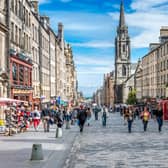 The area within 10 streets of Edinburgh's Royal Mile ranked fourth in the UK list of most 'eco-friendly' streets, according to the analysis. Pic: Matthi/Shutterstock