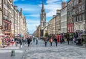 The area within 10 streets of Edinburgh's Royal Mile ranked fourth in the UK list of most 'eco-friendly' streets, according to the analysis. Pic: Matthi/Shutterstock