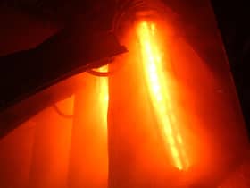 Electric arc furnaces melt steel by heating it to more than 1,500 degrees Celsius (Picture: David McNew/Getty Images)