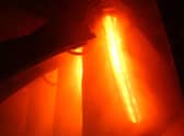 Electric arc furnaces melt steel by heating it to more than 1,500 degrees Celsius (Picture: David McNew/Getty Images)