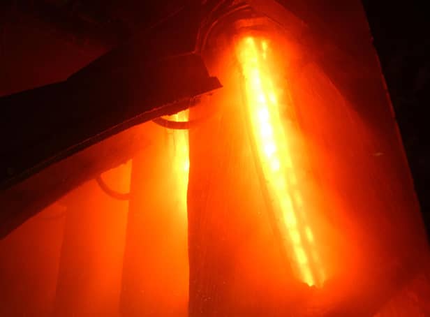 Electric arc furnaces melt steel by heating it to more than 1,500 degrees Celsius (Picture: David McNew/Getty Images)