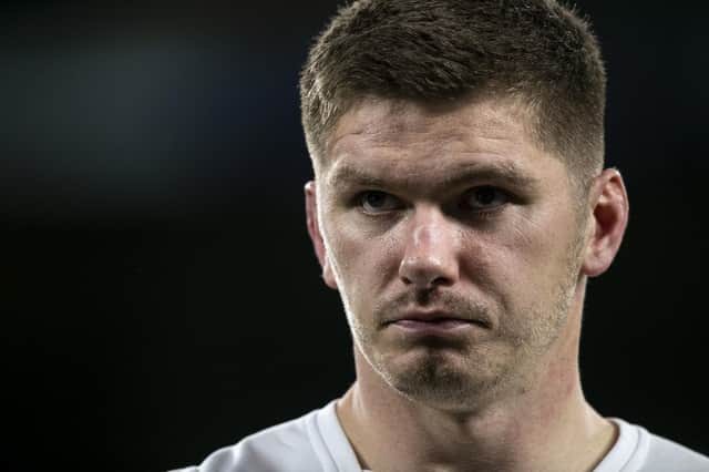 Owen Farrell, who will be available for the start of England's Six Nations against Scotland on February 4 after receiving a four-match ban for a dangerous tackle.