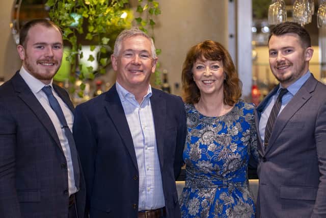 Jack, Malcolm, Karen and Lee Simpson.