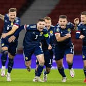 Scotland saw off Osrael, eventually, with a penalty shoot-out win at Hampden (Photo by Craig Williamson / SNS Group)