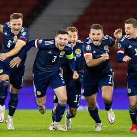 Scotland saw off Osrael, eventually, with a penalty shoot-out win at Hampden (Photo by Craig Williamson / SNS Group)