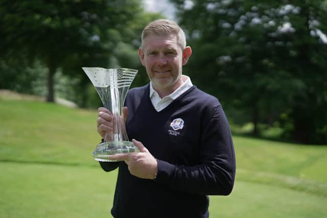 Stephen Gallacher is delighted to have been reappointed as Europe's Junior Ryder Cup captain for the 2025 match in New York. Picture: Ryder Cup Europe