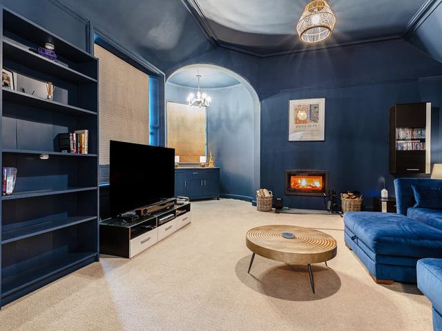 The cinema room and open-plan kitchen are where the current owners spend most of their time.
Contact: Halliday Homes on 01786 833811.