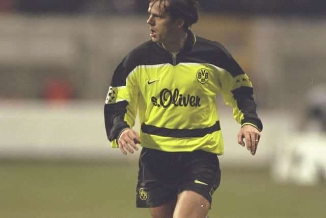 Playing alongside Borussia Dortmund's "mega-names" in the Champions League