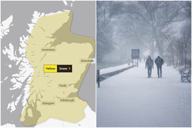 Wintry conditions are set to continue this week across Scotland and northern parts of England, as experts warn of “blizzard conditions” in coming days.