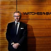 Scotsman Brian Duffy is the chief executive of Watches of Switzerland, which ranks as Britain’s biggest retailer of Rolex, Cartier, Omega, TAG Heuer and Breitling watches. Picture: John Devlin