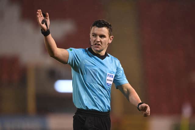 Nick Walsh will take charge of his first ever Old Firm clash this weekend. Picture: SNS