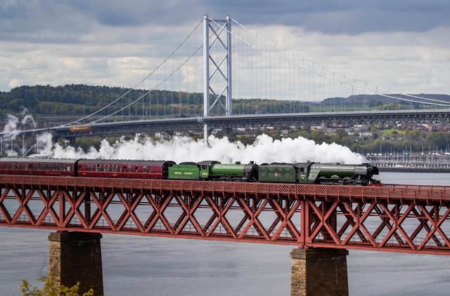 Boris Johnson will today unveil plans boosting transport links all over Scotland with improved rail links.