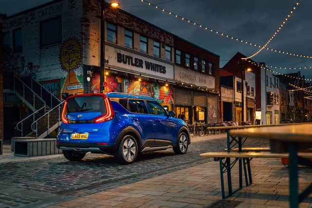 The Soul EV does well for passenger space but the boot is less impressive