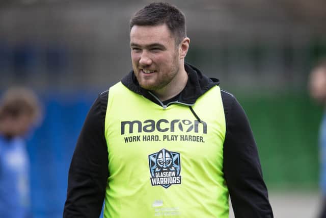 Zander Fagerson returns to the Glasgow Warriors team as part of a very strong pack. (Photo by Ross MacDonald / SNS Group)