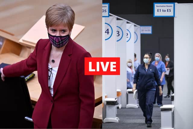 Nicola Sturgeon to speak in Parliament and update nation on Covid lockdown picture: JPI Media