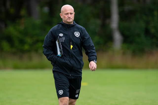 Hearts coach Gordon Forrest is a big fan of teenager Finlay Pollock.