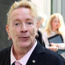 John Lydon, aka Johnny Rotten, arriving at the Rolls Building at the High Court, London.