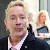 John Lydon, aka Johnny Rotten, arriving at the Rolls Building at the High Court, London.