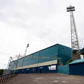 A general view of Dundee's Kilmac Stadium at Dens Park, where tonight's tie was scheduled to take place