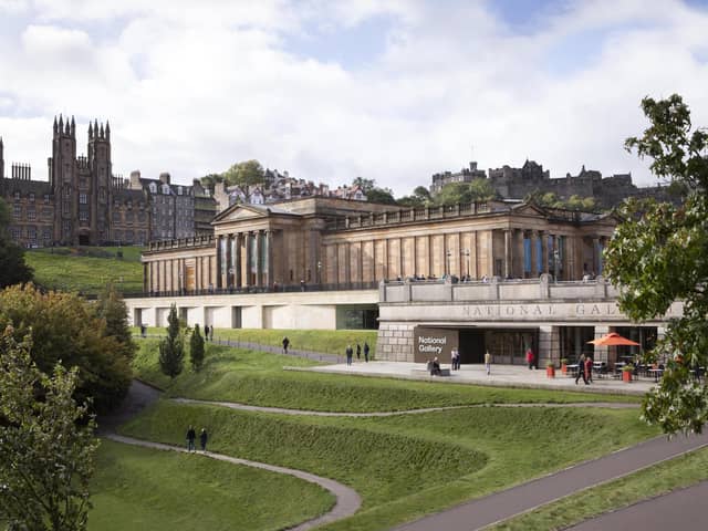 A multi-million pound project to create new exhibition spaces for Scottish art treasures at the National Gallery in Edinburgh was unveiled in September. Picture: Dapple Photography