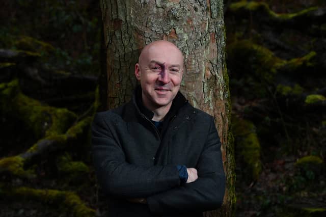 Chris Brookmyre. Picture: John Devlin/JPIMedia