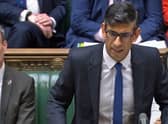 Rishi Sunak speaks during Prime Minister's Questions in the House of Commons. Picture: House of Commons/PA Wire