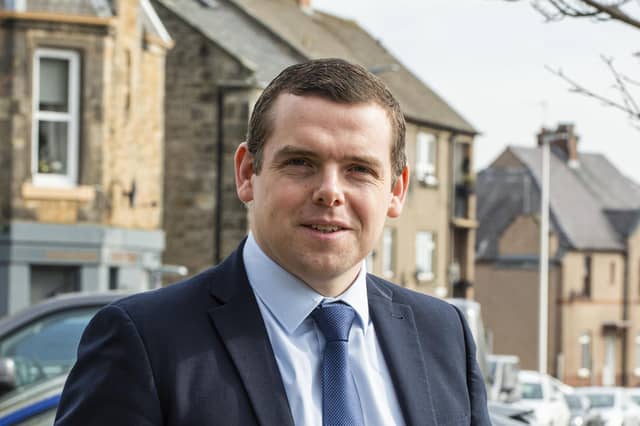 Scottish Conservative leader Douglas Ross.