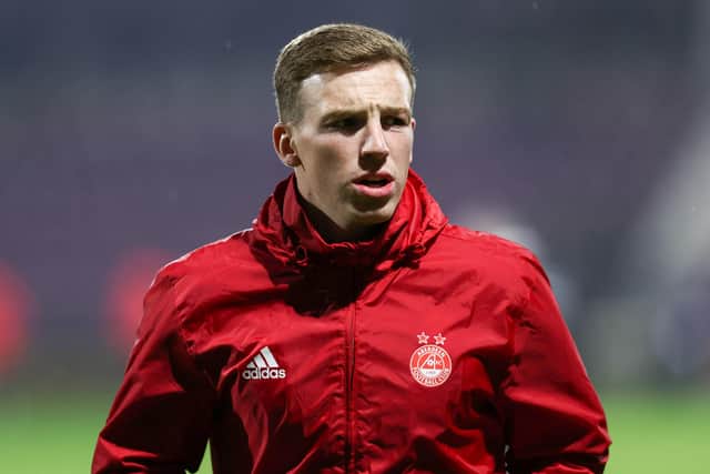 Lewis Ferguson has been sold by Aberdeen to Bologna.  (Photo by Bruce White / SNS Group)