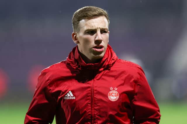 Lewis Ferguson has been sold by Aberdeen to Bologna. (Photo by Bruce White / SNS Group)