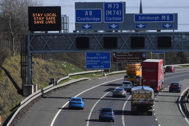 Transport sources said that drivers faced delays of up to 30 minutes on the M8 in Glasgow on November 1 and 2 if world leaders and their international delegations travelled via the motorway to reach the summit.