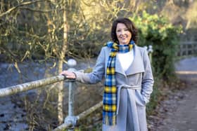 Nicola McFarlane, a woman diagnosed with motor neurone disease (MND) a decade after fighting cancer, who is helping to launch the annual fundraising campaign for the charity named after Scotland rugby star Doddie Weir. Picture: Elaine Livingstone/PA Wire
