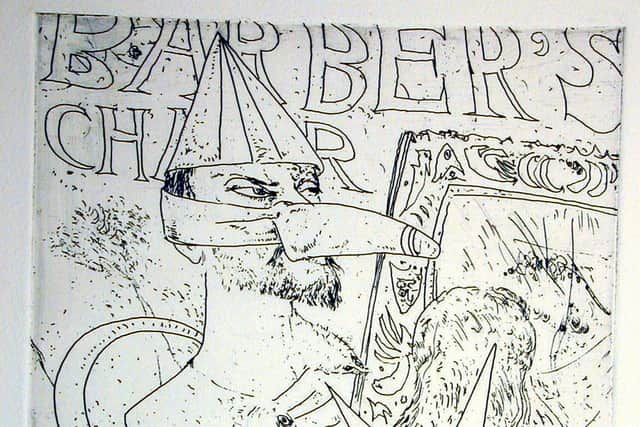 The Barber's Chair was created by John Bellany in 1986.