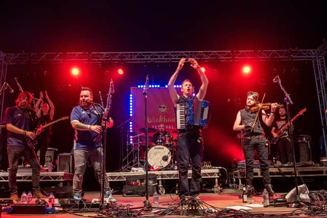 The Treacherous Orchestra will be playing a headline gig at Celtic Connections in Glasgow next year. Picture: Vernon Nash