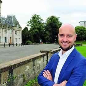 Mental health campaigner and SNP policy convener Toni Giugliano has been selected as the SNP candidate to fight for the Falkirk Westminster seat. Pic: Contributed