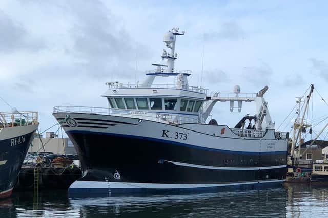 A new, state-of-the-art fishing vessel has berthed in Orkney thanks to a significant funding package from Royal Bank of Scotland.