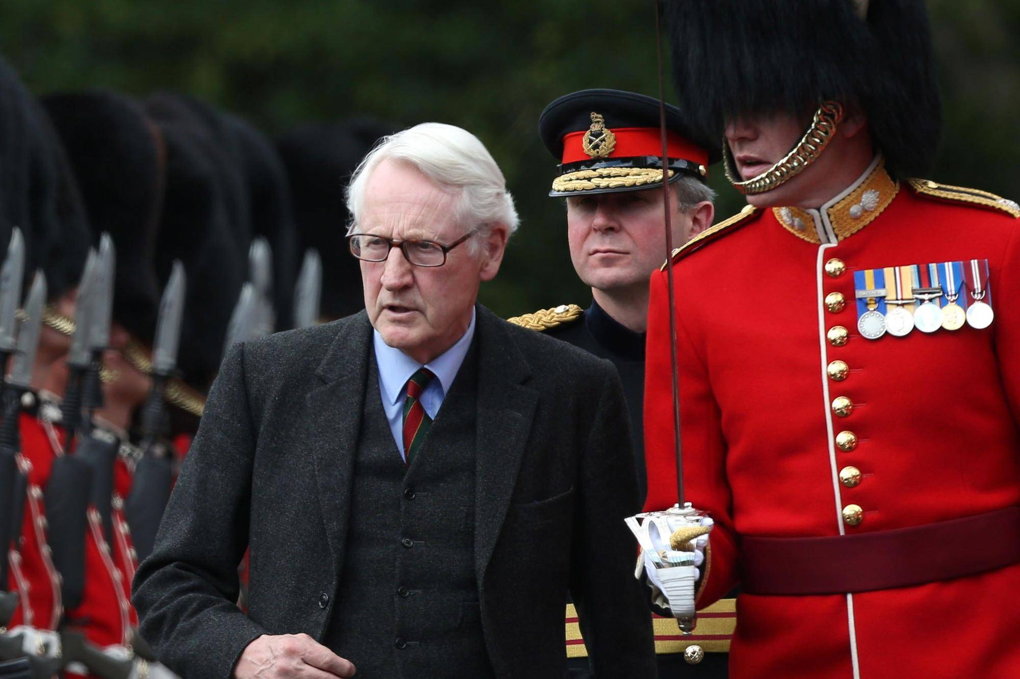 Baron of Selkirk James Douglas-Hamilton inspects the Guard of Honour 1st Battalion Grenadier Guards at the Palace of Holyroodhouse in Edinburgh in 2013. Picture: David Cheskin/PA Wire