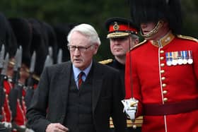 Baron of Selkirk James Douglas-Hamilton inspects the Guard of Honour 1st Battalion Grenadier Guards at the Palace of Holyroodhouse in Edinburgh in 2013. Picture: David Cheskin/PA Wire