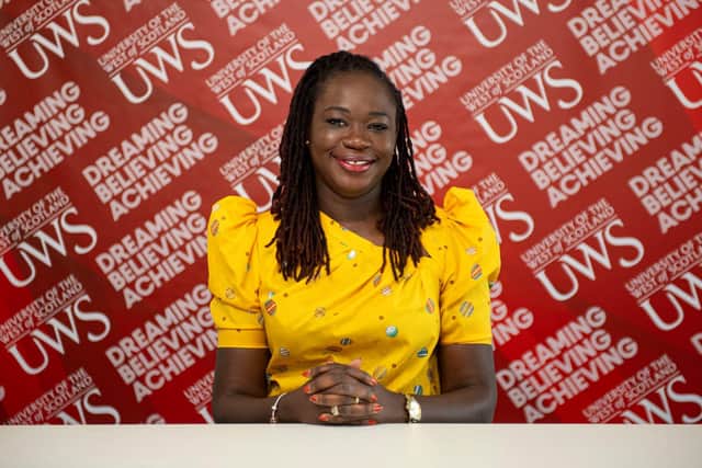 Yekemi Otaru will formally take up the role of chancellor at the University of the West of Scotland on September 1, succeeding Dame Elish Angiolini.