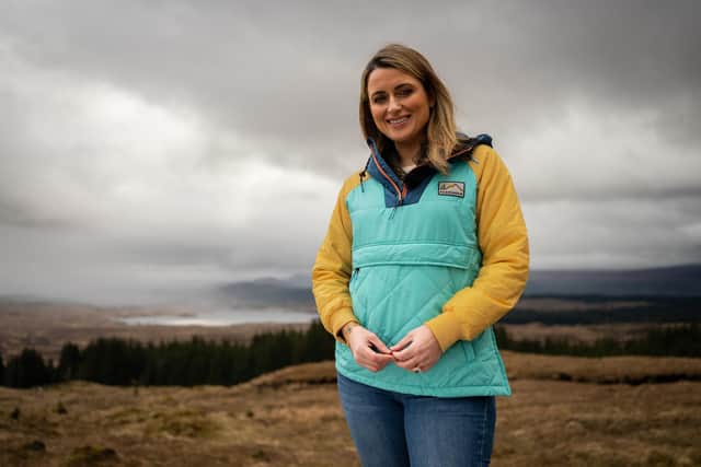 Cuts are also being felt at MG Alba, which funds programme making for BBC Alba, including the Secrets in the Peat mini series presented by Anne McAlpine (pictured). PIC: BBC Alba.