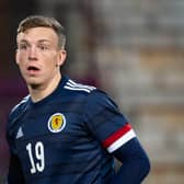 Lewis Ferguson during Scotland's UEFA Under-21 European Championship match against Croatia at Tynecastle Park on November 12. (Photo by Craig Foy / SNS Group)