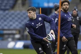 Rory Darge during the Scotland captain's run training session at Scottish Gas Murrayfield ahead of the Guinness Six Nations match with France. (Photo by Craig Williamson / SNS Group)