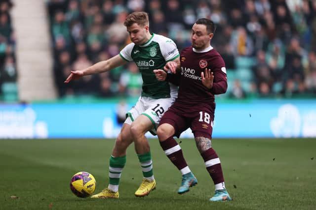 Hibs and Hearts meet for the fourth time this season on Saturday. (Photo by Craig Williamson / SNS Group)