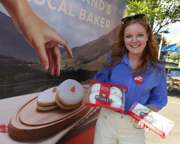 Aisling McGhee, commercial director at Glasgow-based bakery business McGhee’s.